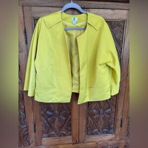 Worthington Yellow blazer